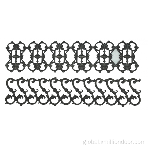 Stainless Steel Pattern Ornamental wrought iron rosettes Manufactory